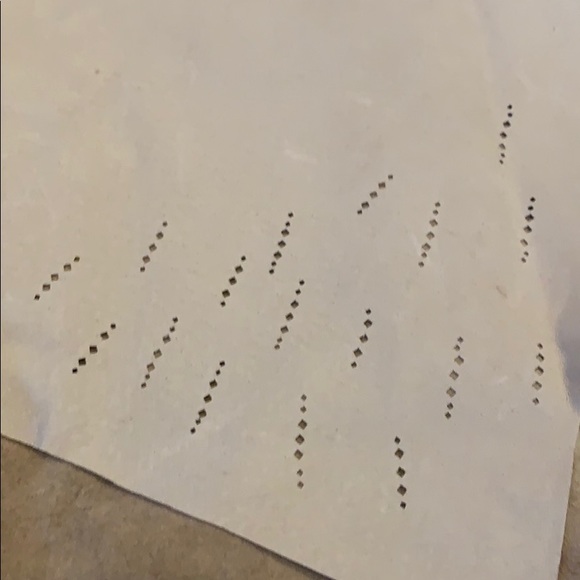 Lili Rose asymmetrical Suede skirt size large - Picture 5 of 8